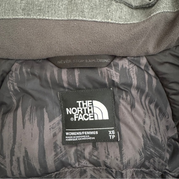 North Face Women's Jump Down Fur-Trimmed Parka Coat XS - Picture 3 of 7